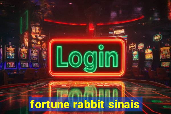 fortune rabbit sinais